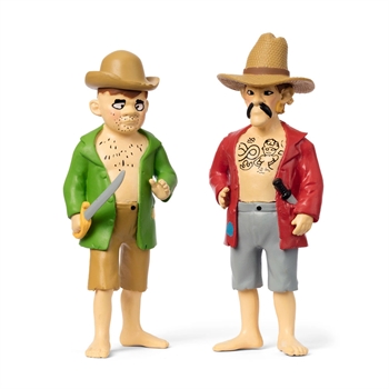 Pippi Figursæt, Banditterne Jim & Buck