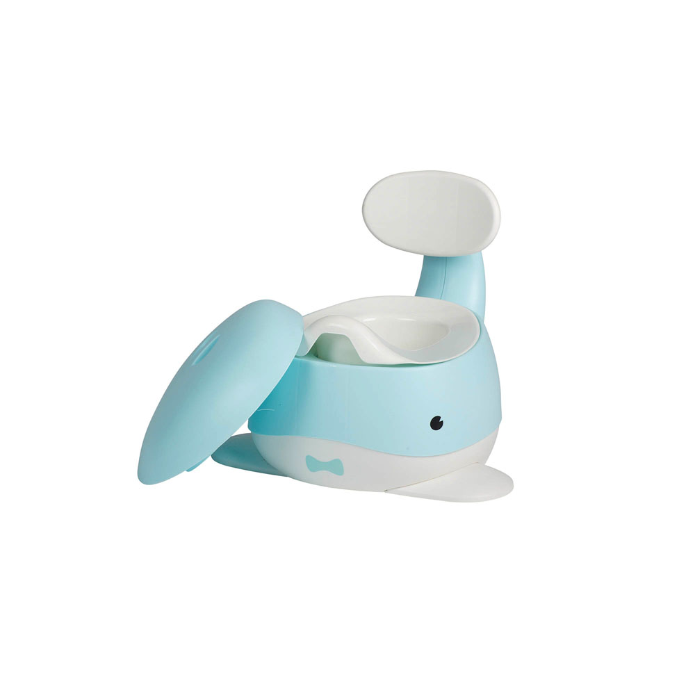 BabyTrold Baby Potte Hval, Lyseblå