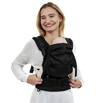 Fidella Fusion - Fullbuckle Bæresele - Chevron/Sort - Baby