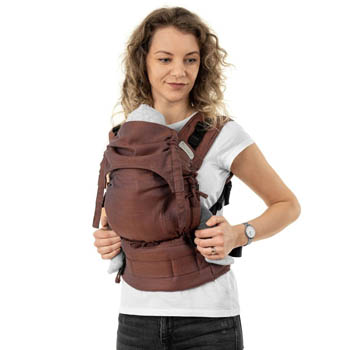 Fidella Fusion - Fullbuckle Bæresele - Diamond/Rustred - Baby