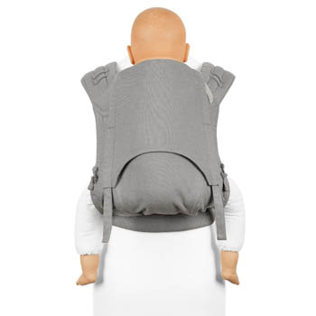Fidella Flyclick Plus - Halfbuckle Bæresele - Chevron - Light Grey - Toddler