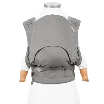 Fidella Flyclick Plus - Halfbuckle Bæresele - Chevron - Light Grey - Baby