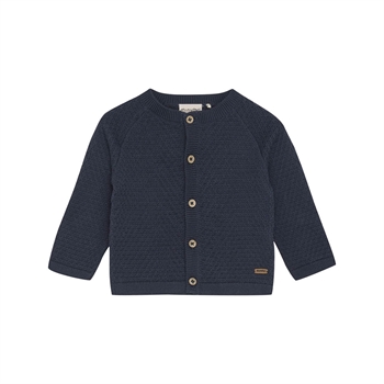 Minymo Strikket Cardigan, Blue Nights