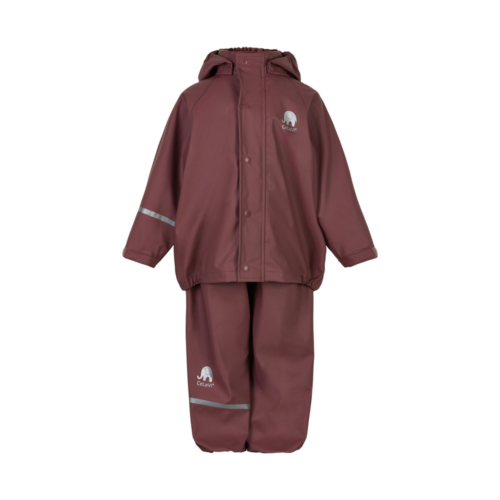 CeLaVi Regntøjssæt Basic, Rose Brown