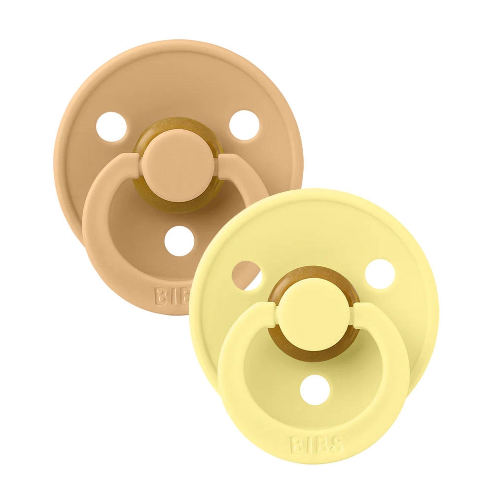 BIBS Colour 2 Pack Desert Sand/Sunshine