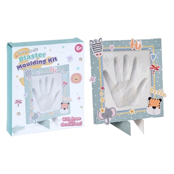 Håndaftryk i gips m/Ramme