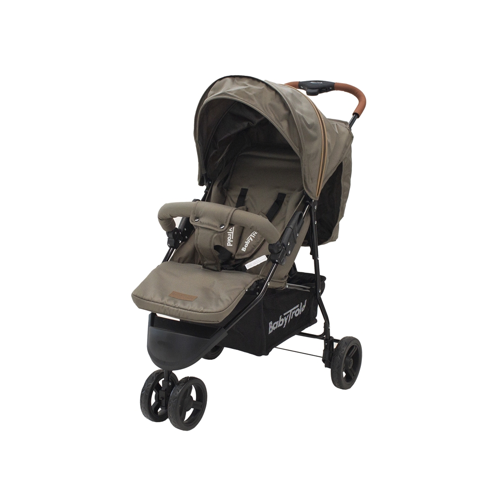 BabyTrold Easy Go Klapvogn, Oliven