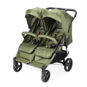 BabyTrold OS2 Søskendevogn, Oliven