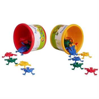 Frøspil med brikker