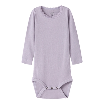 Name It - Nbfkab Ls Body Noos - Lavender Gray