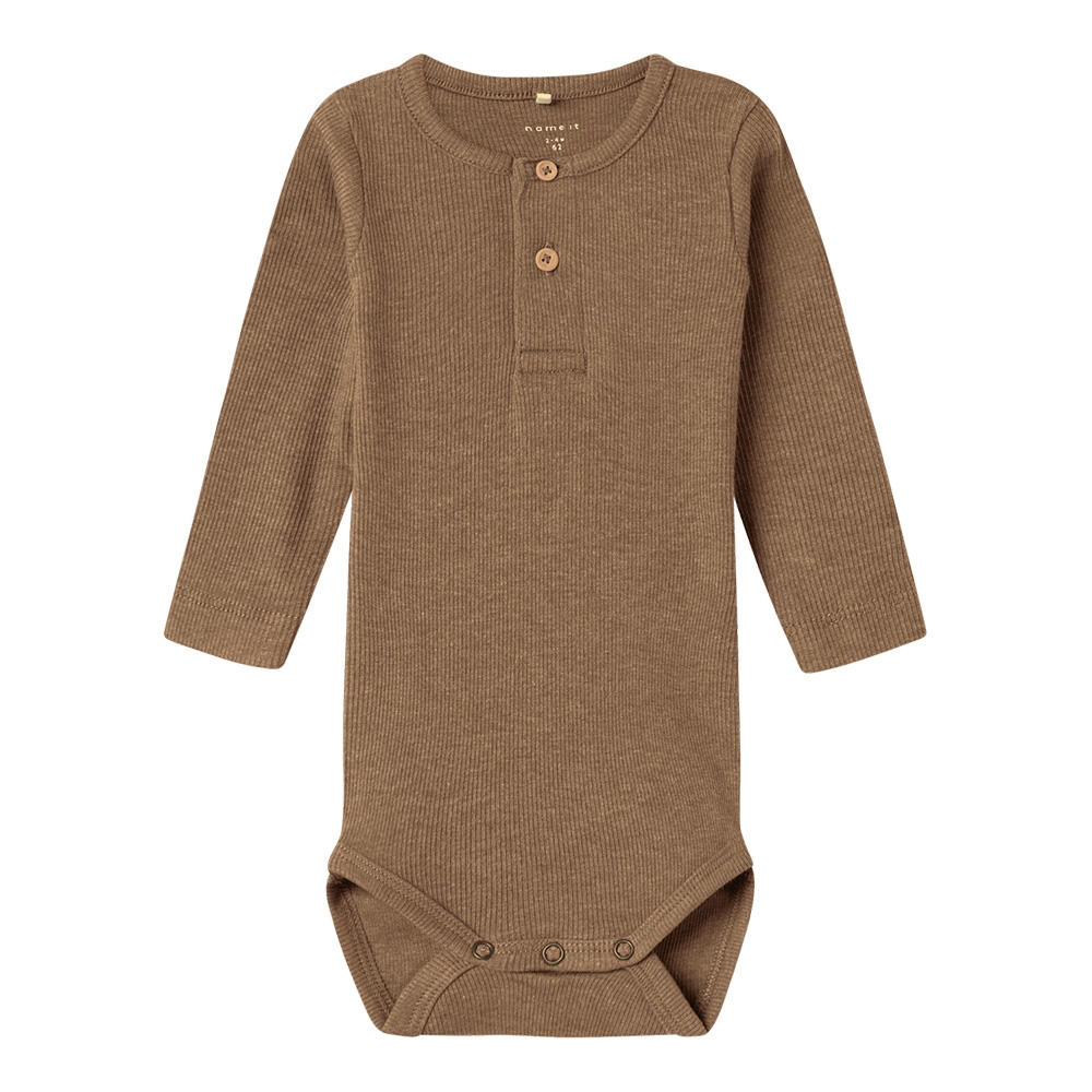 Name It - Nbmkab Ls Body Noos - Toasted Coconut