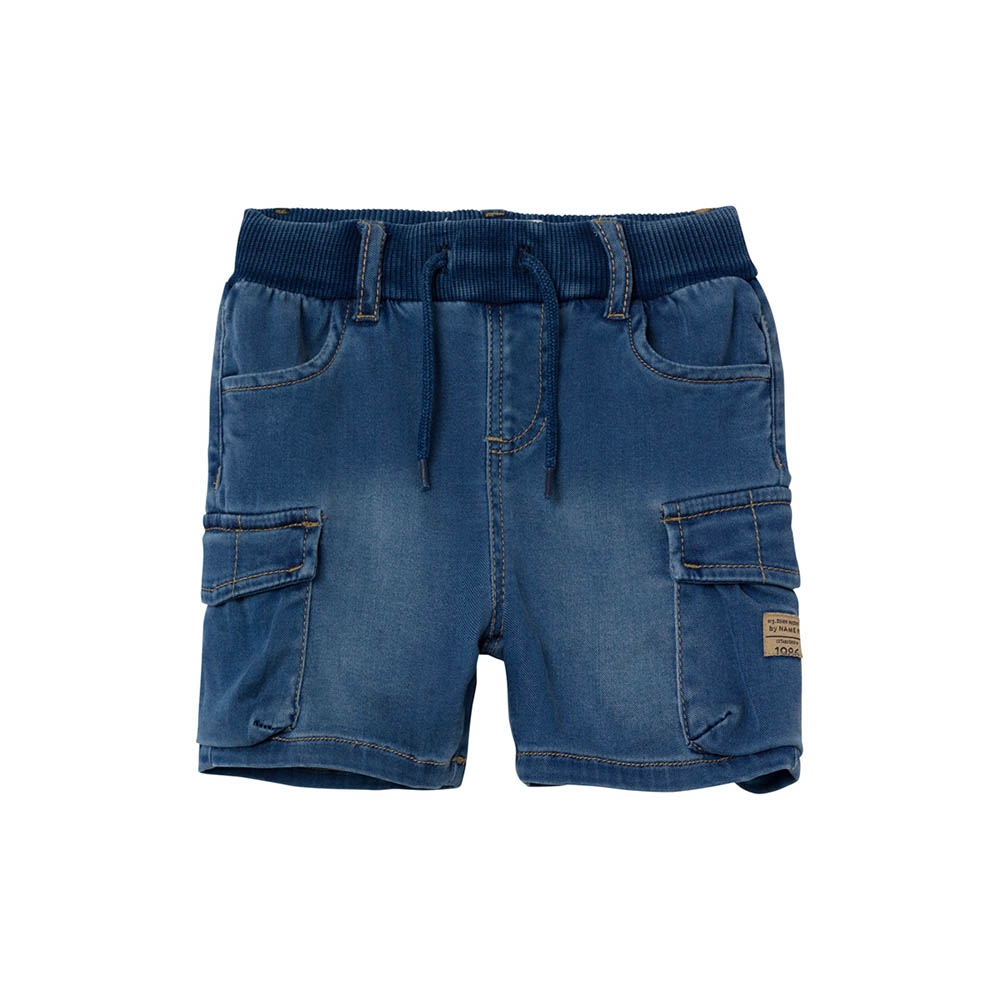 Name It Baggy Shorts, Medium Blue Denim