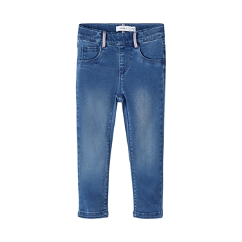 Name It - Nmfsalli Slim Dnm Legging 1380-To Noos - Medium Blue Denim