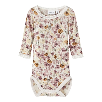 Name It Body med blomsterprint