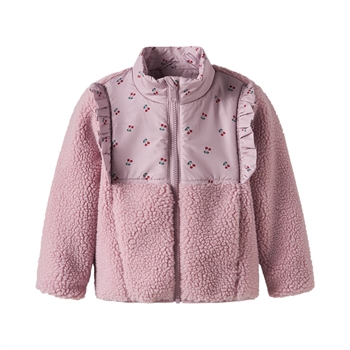 Name It - Nmfminna Teddy Jacket - Keepsake Lilac