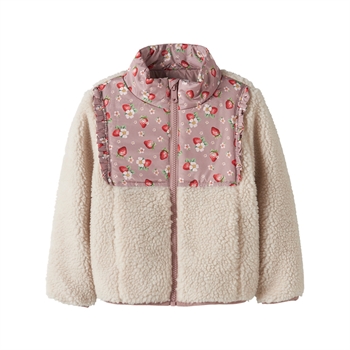 Name It - Nmfminna Teddy Jacket - Whitecap Gray