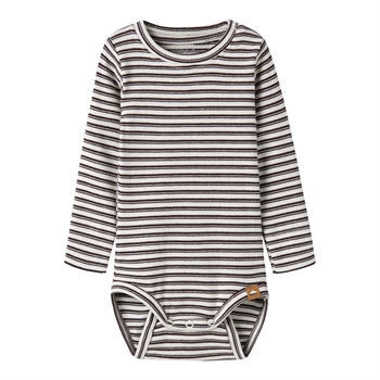 Name It - Nbnberro R Ls Body - Chocolate Plum