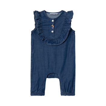 Name It Hanna Denim Overall, Dark Blue Denim