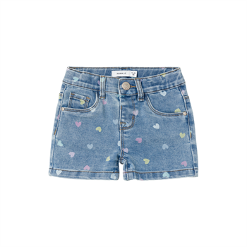 Name It Salli Shorts med hjerter