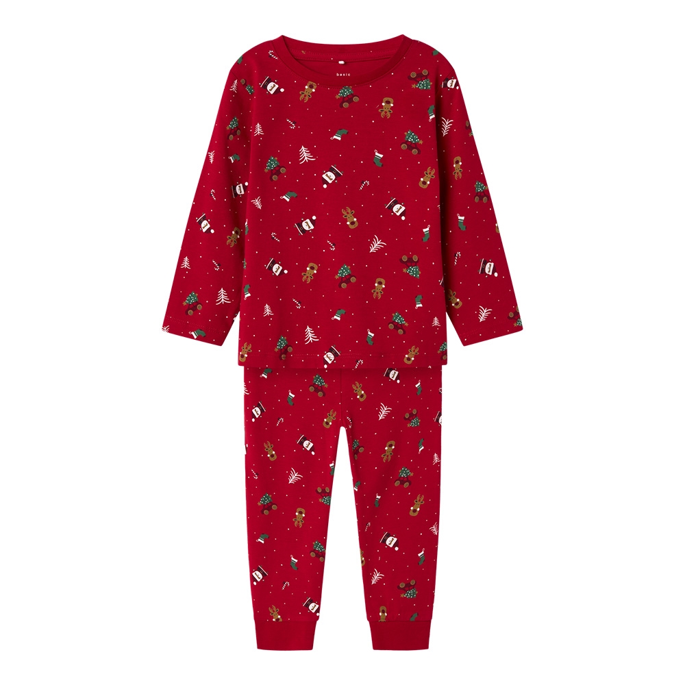 Name It - Nmnvismas Ls Nightset - Jester Red