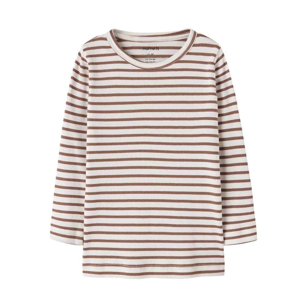 Name It - Nmnbani Ls XSL Top Noos - Toasted Coconut