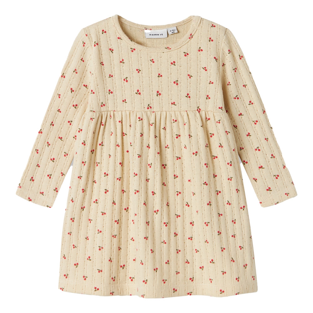 Name It - Nbfbilia Ls Dress Box - Summer Sand