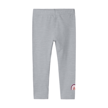 Name It - Nmfbiline Legging Pb - Grey Melange