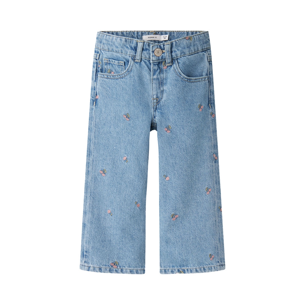 Name It - Nmfrose Wide Jeans 3614-Za T - Light Blue Denim
