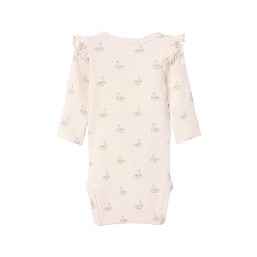 Lil\' Atelier - Nbfgavo Eko Ls Slim Body Lil Noos - Pastel Parchment