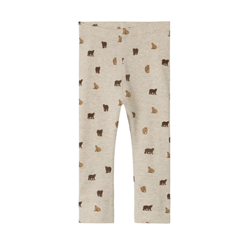 Name It - Nbmdabu  Xsl Legging - Peyote Melange