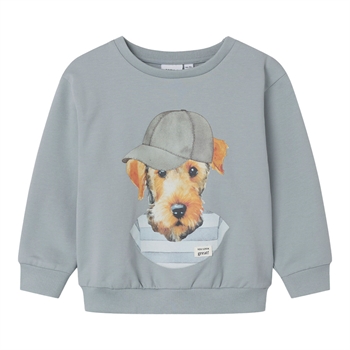 Name It - Nmmbasse Nreg Sweat Unb - Quarry