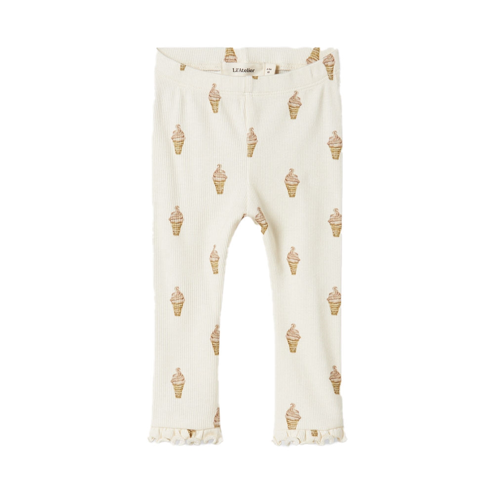 Lil\' Atelier - Nbfgavo Eka Slim Legging Lil - Turtledove