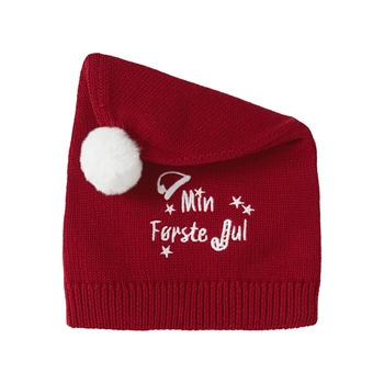 Name It - Nbnrixmasine Knit Hat - Red Dahlia