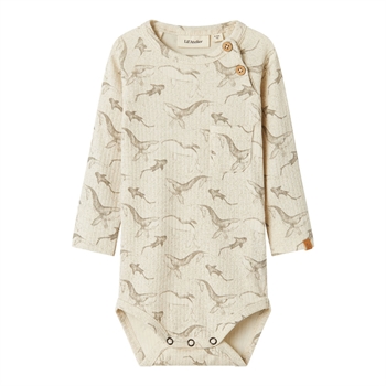 Lil' Atelier - Nbmgio Bop Ls Slim Body Lil - Turtledove