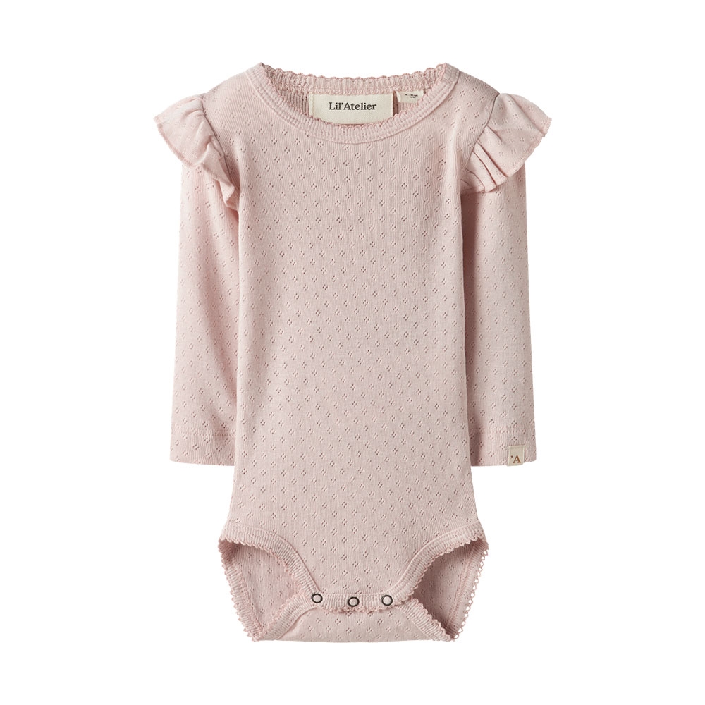 Lil\' Atelier - Nbfrachel Nin Ls Slim Body Lil - Peach Whip