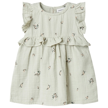 Name It - Nbfhikka Capsl Dress - Aqua Gray