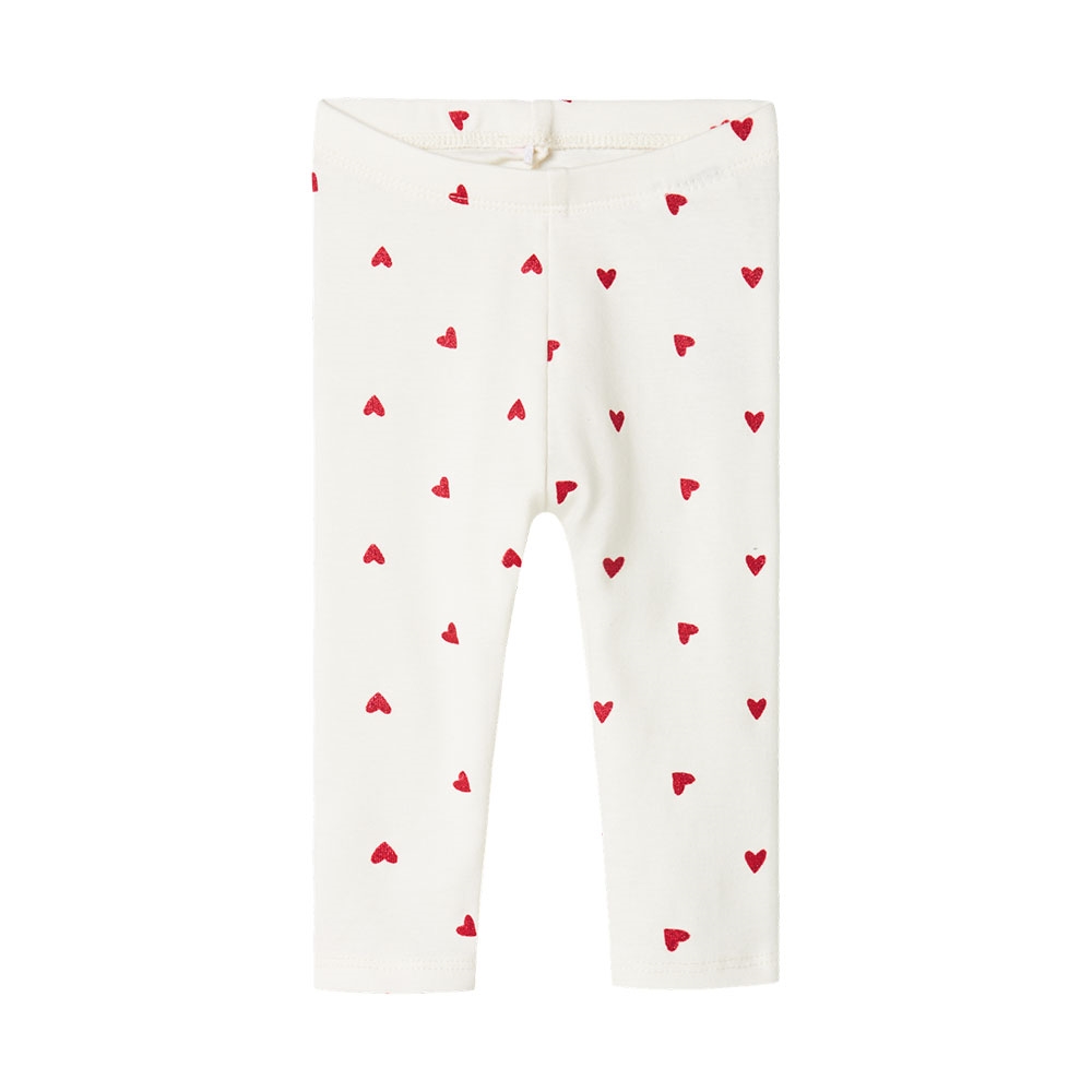 Name It - Nbfdheart Legging - Cloud Dancer
