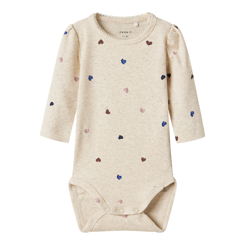 Name It - Nbfnutti Ls Body Noos - Peyote Melange