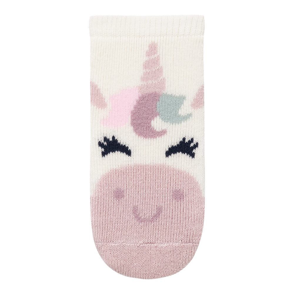 Name It - Nbfnunicorn Terry Frotte Sock - Cloud Dancer
