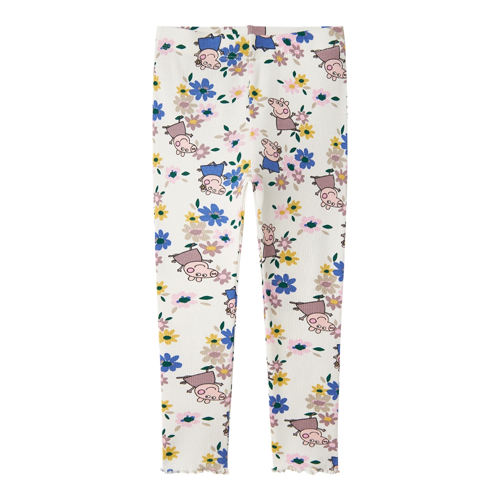 Name It - Nmfansa Peppa Legging Cplg - Cloud Dancer