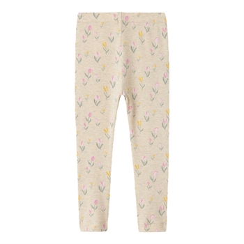 Name It - Nmfflowerkab Legging - Peyote Melange