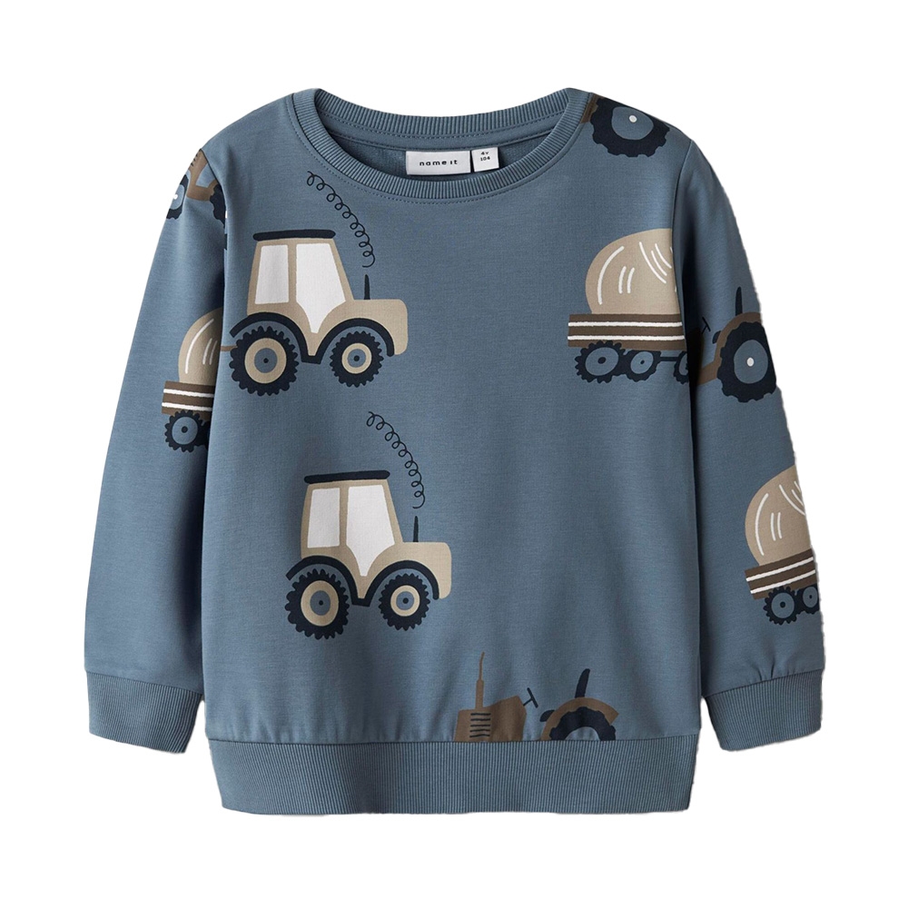 Name It - NMMJAME SWEAT UNB - Blue Mirage