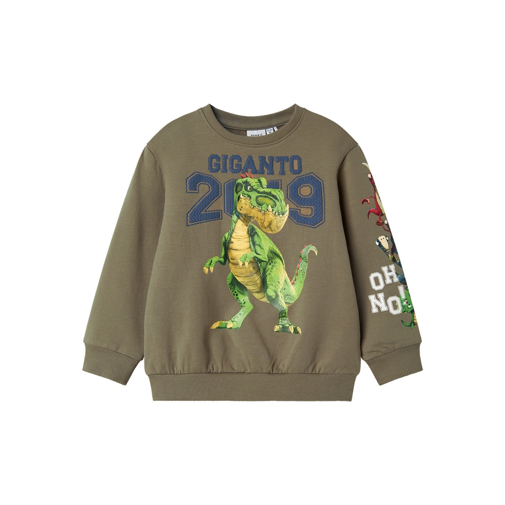 Name It - NMMSTEPH GIGANTO NREG SWEAT BRU VDE - Mermaid