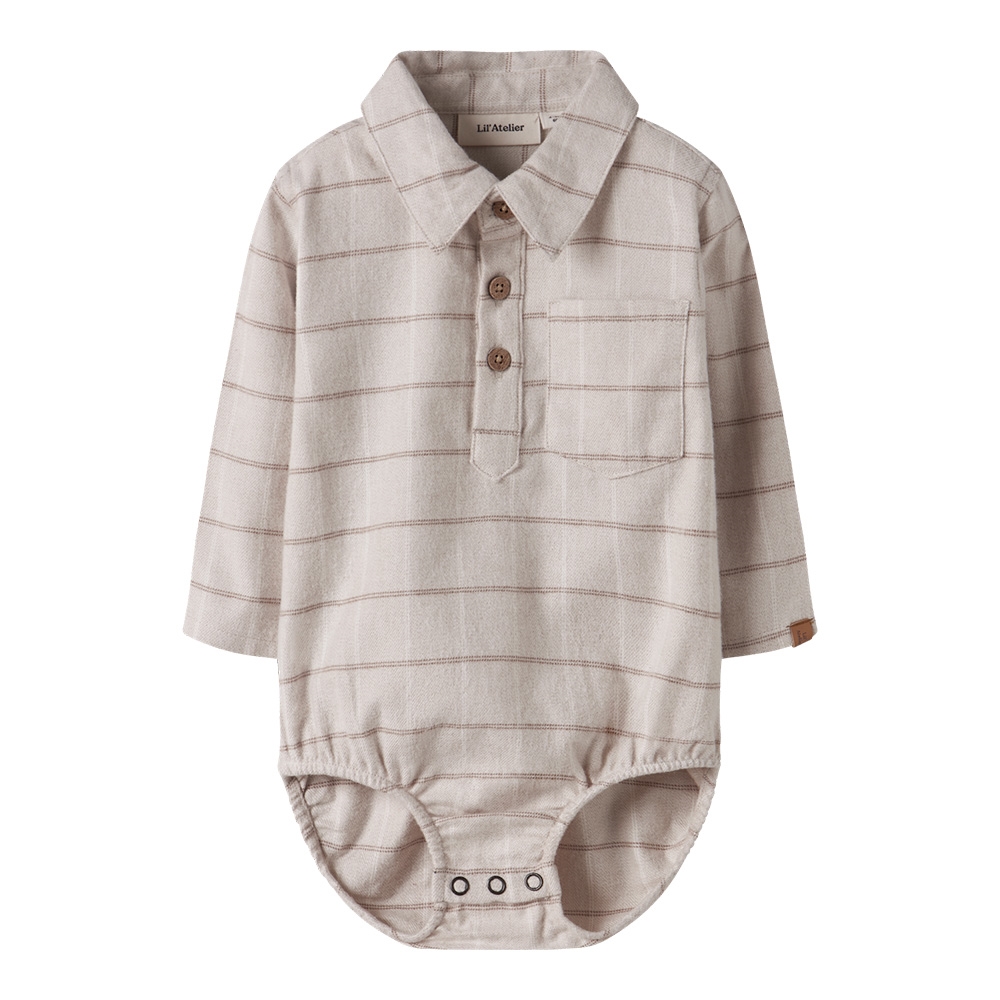 Lil\' Atelier - Nbmnadim Ls Loose Body Shirt Lil - Pure Cashmere