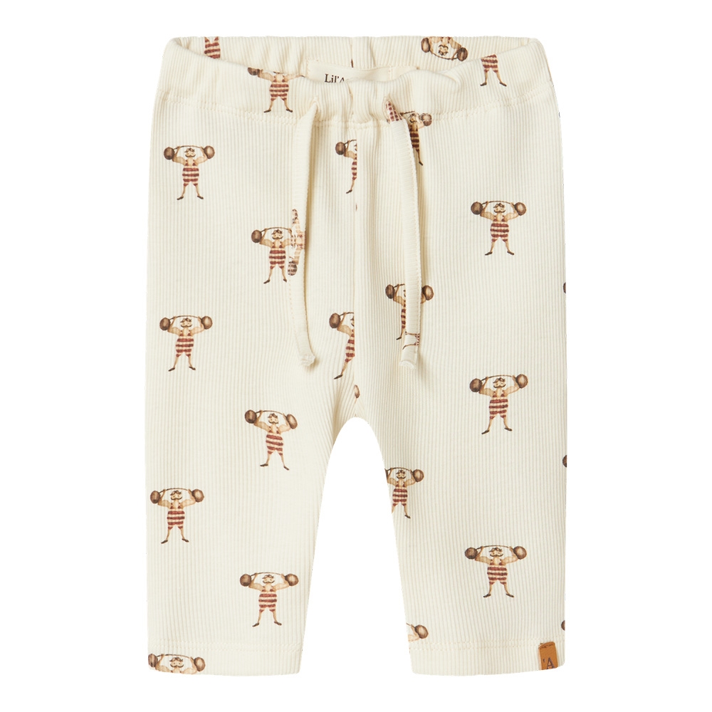 Lil\' Atelier - Nbmlavo Emi Loose Pant Lil - Turtledove