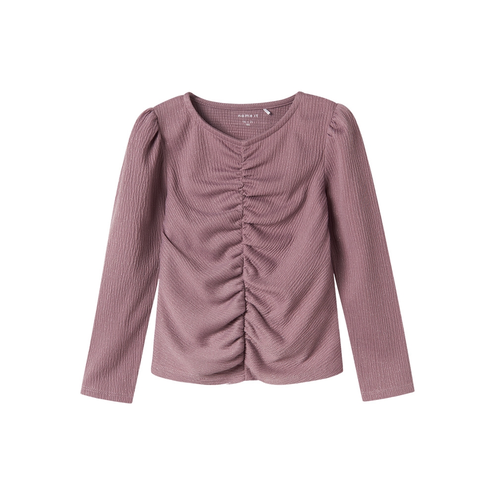 Name It - Nmfodny Ls Slim Top - Toadstool