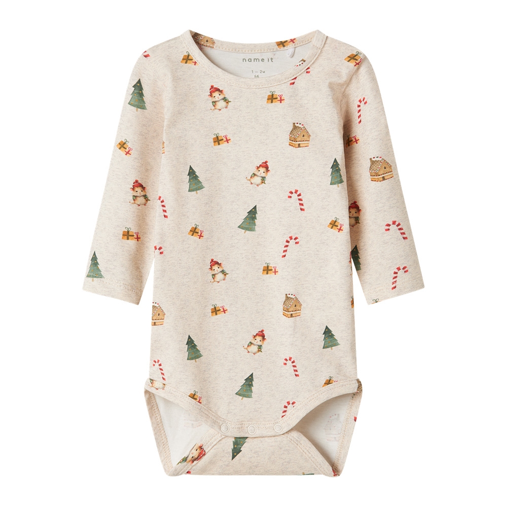 Name It - Nbnroccas Ls Body - Peyote Melange