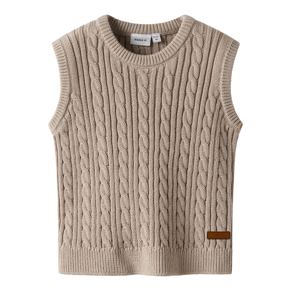Name It - Nmmroman Knit Slipover - Island Fossil