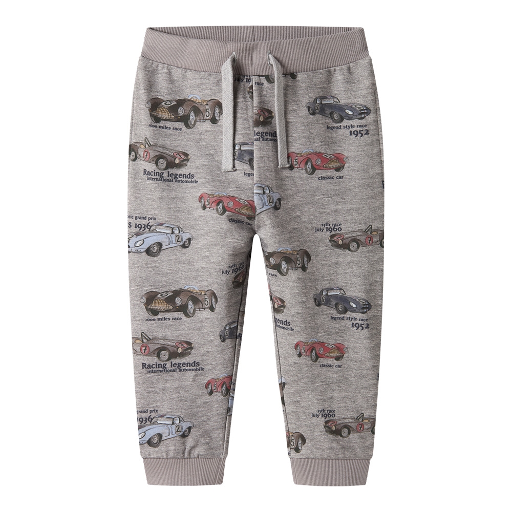 Name It - Nmmreiner Nreg Sweat Pant Bru Box - Grey Melange