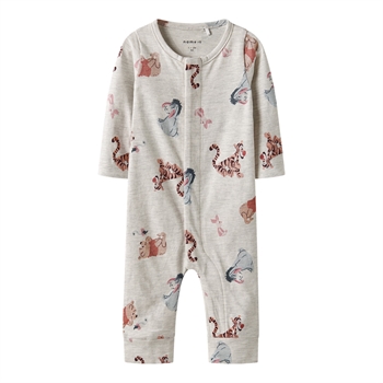 Name It - Nbnollu Pooh Ls Nightsuit Wdi - Peyote Melange